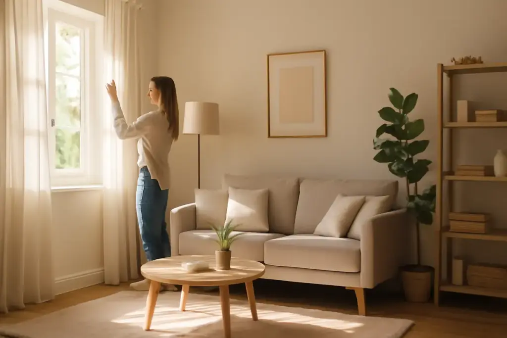 Come ottimizzare la luce naturale in soggiorno? Strategie efficaci che aumentano la luminosità