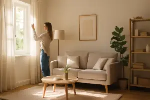 Come ottimizzare la luce naturale in soggiorno? Strategie efficaci che aumentano la luminosità