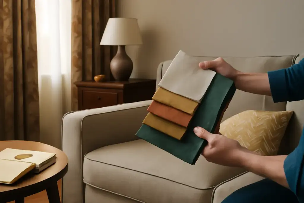 Come abbinare tessuti e tendaggi all’arredo? Semplici trucchi per dare carattere a ogni stanza