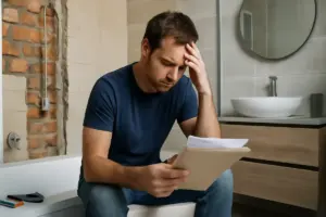 Ristrutturazione bagno in stile contemporaneo: errori frequenti che fanno lievitare i costi